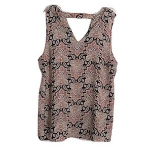 Maurice’s v-neck poly tank - 729
